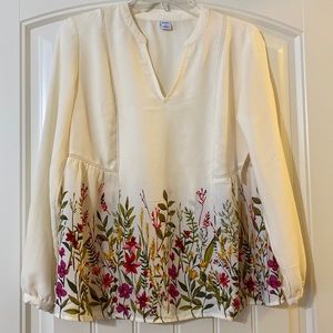 NWT Old Navy Floral Blouse